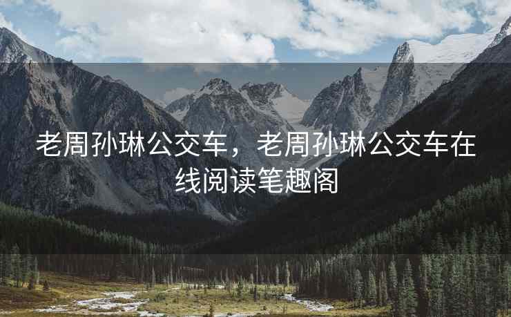 老周孙琳公交车，老周孙琳公交车在线阅读笔趣阁
